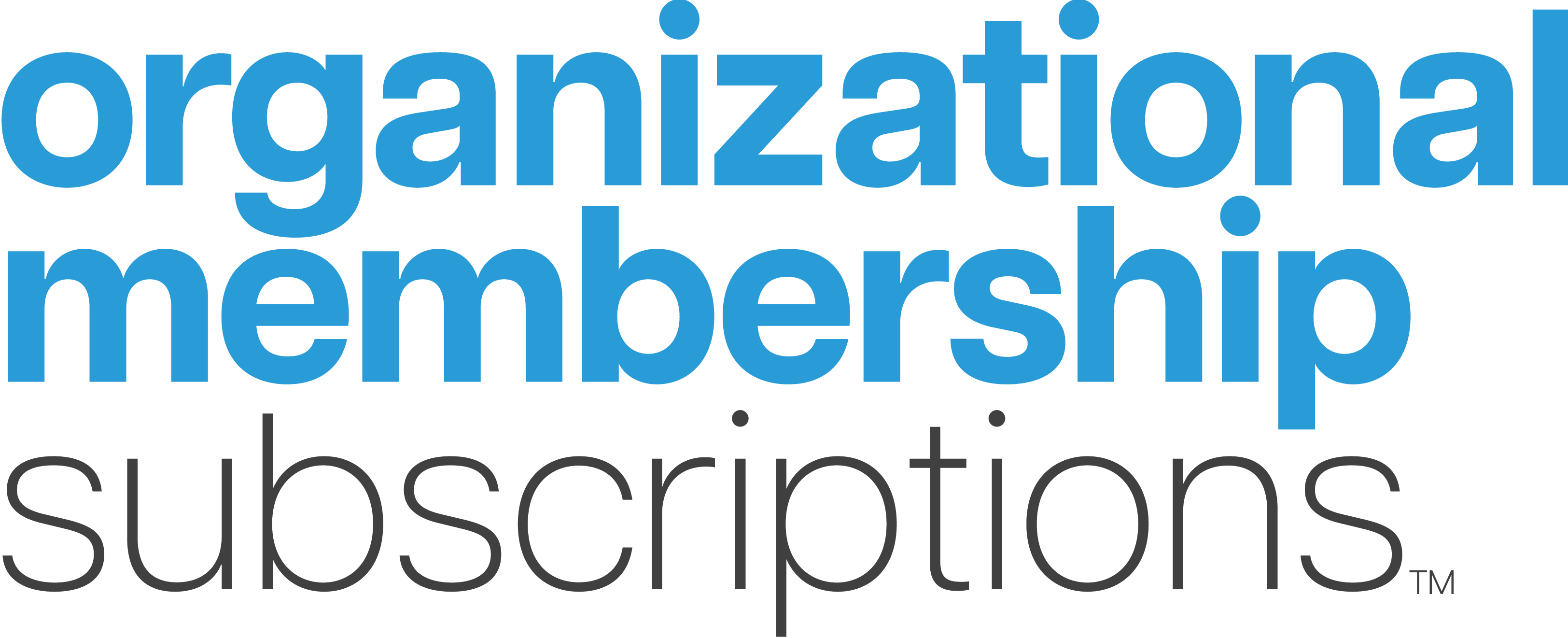 Organizational membership subscriptions logo