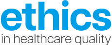 Ethics in healthcare quality logo