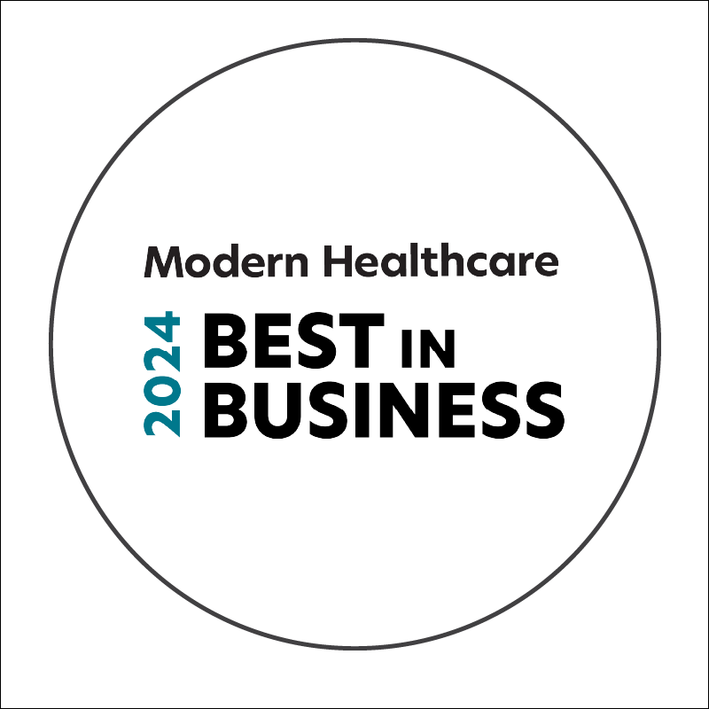 Modern Healthcare 2024 Best in Business award