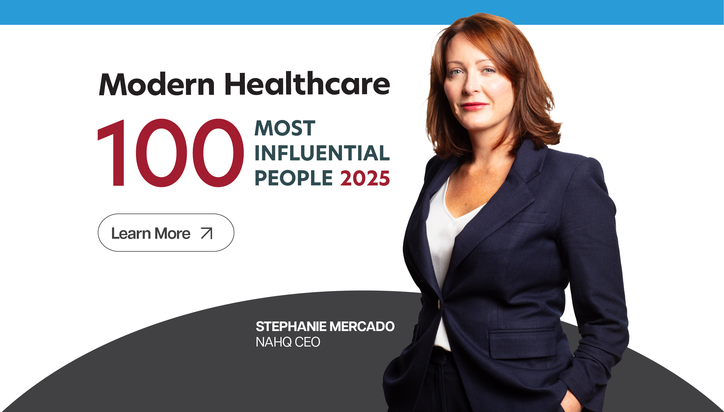 NAHQ CEO Stephanie Mercado Named to Modern Healthcare’s Top 100 Most Influential People in Healthcare